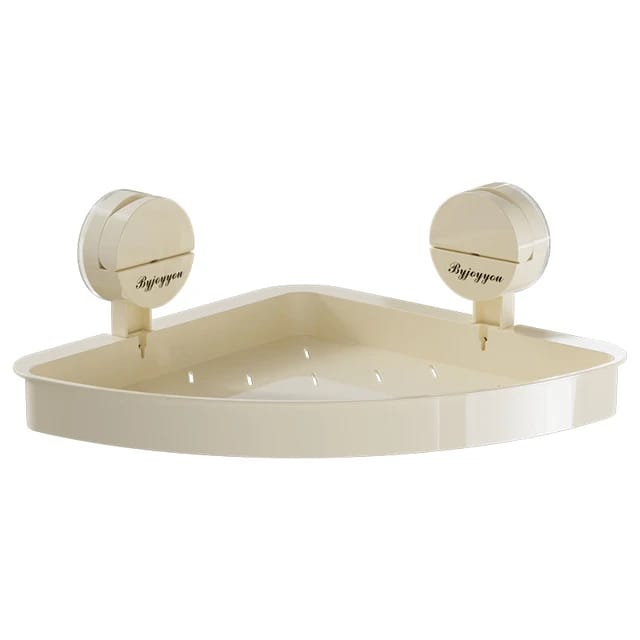 Bathroom Storage Rack, Shower Corner Wall-Mounted Suction Cup Organizer Shelf Bathroom Storage Rack, Shower Corner Wall-Mounted Suction Cup Organizer Shelf