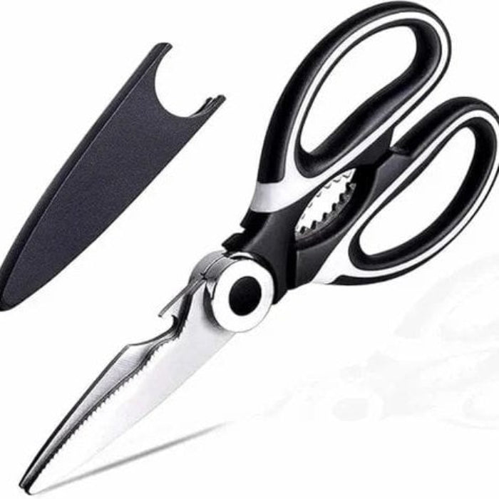 Multi-functional kitchen scissors With Blade cover