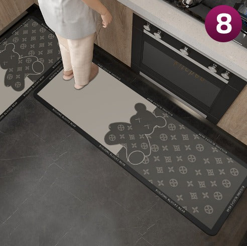 anti slippery kitchen thick mat