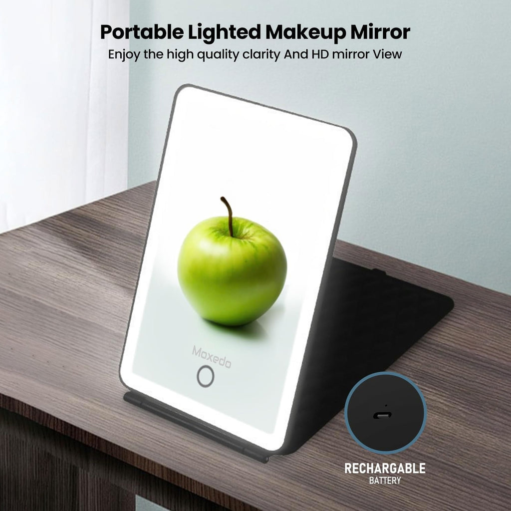 MOXEDO Vanity Makeup Mirror, 3 Lighting Modes and Stepless Dimming MOXEDO Vanity Makeup Mirror, 3 Lighting Modes and Stepless Dimming