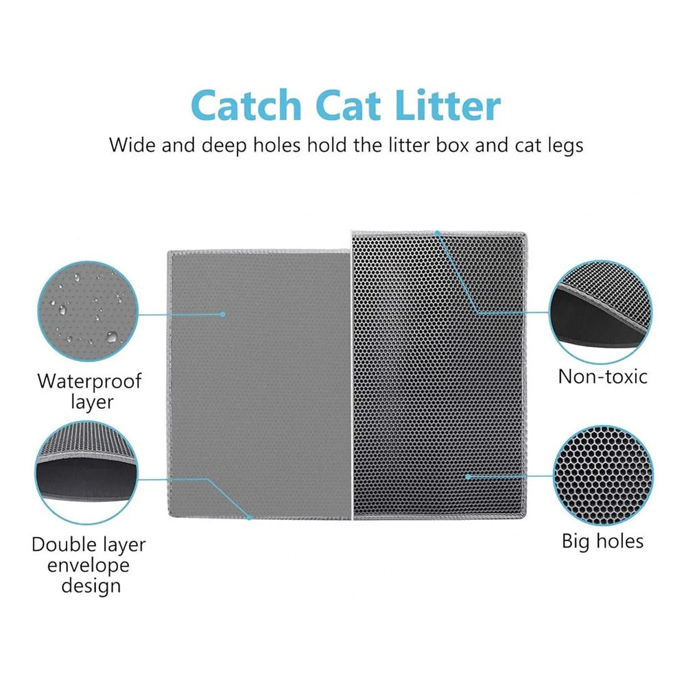 Design of Cat Litter Tray Mat.