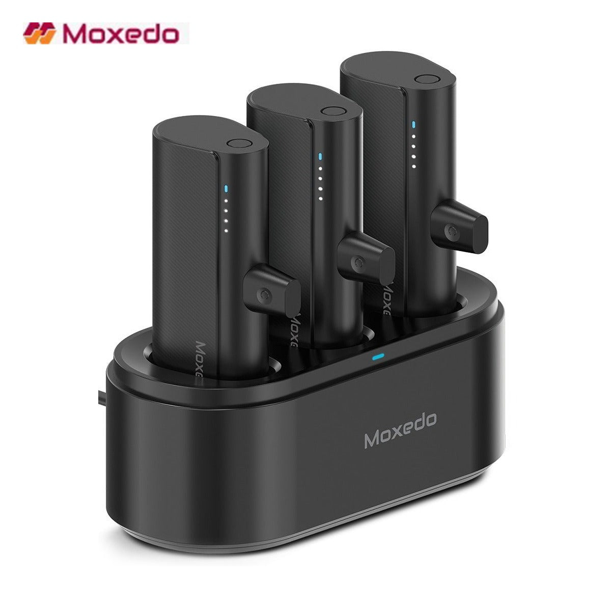 Moxedo 3 in 1 3x 5000 mAh USB‐C Connector Power Bank