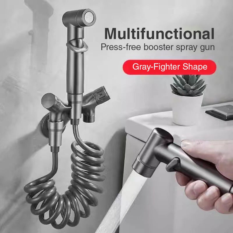 Dual Control Hand Shower, Bidet Bathroom Faucet, Wall Mounted Sprayer for Toilet Dual Control Hand Shower, Bidet Bathroom Faucet, Wall Mounted Sprayer for Toilet
