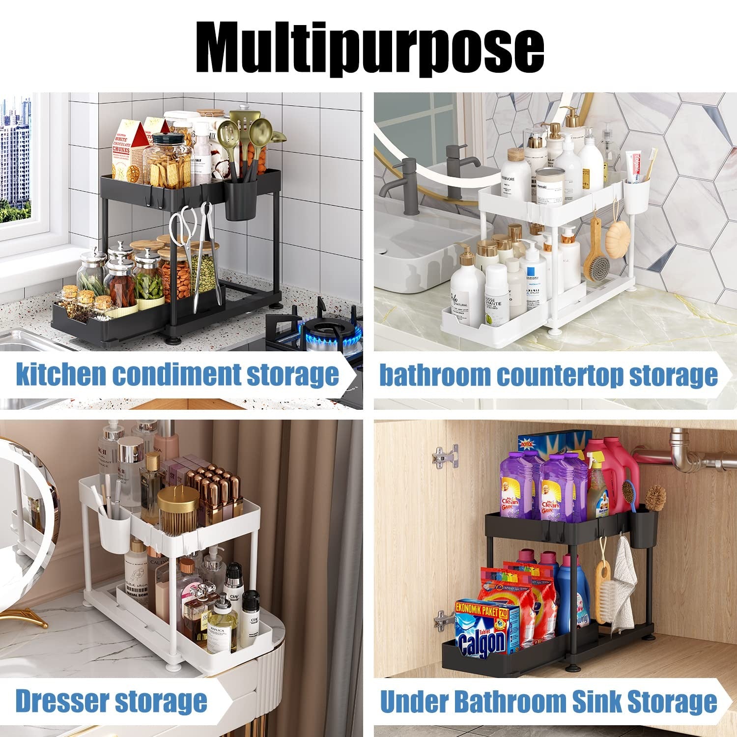 multipurpose 2 Tier Under Sink Organizer
