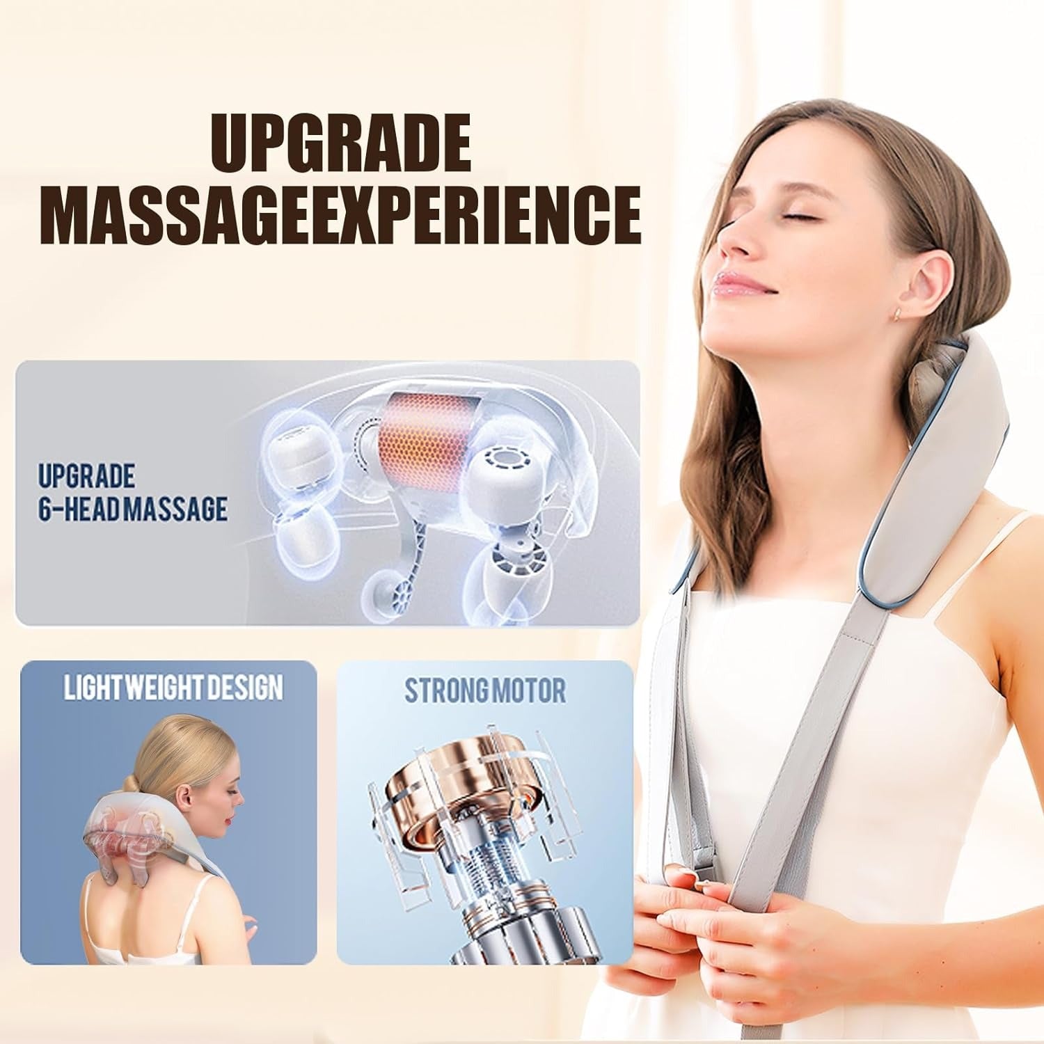upgrade massage experience- light weigh design