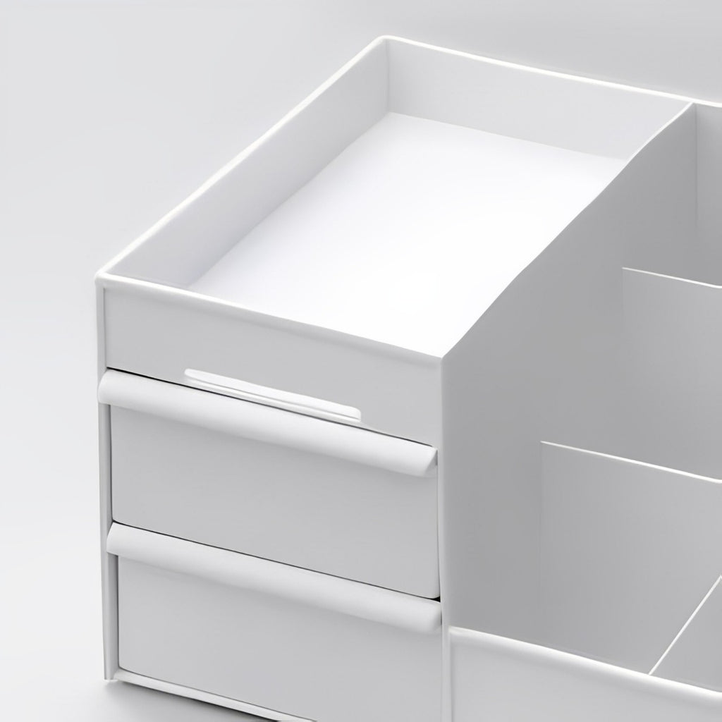 Makeup Desk Organizer, Multi-functional Storage Rack Box With Drawers For Bedroom, Bathroom Makeup Desk Organizer, Multi-functional Storage Rack Box With Drawers For Bedroom, Bathroom