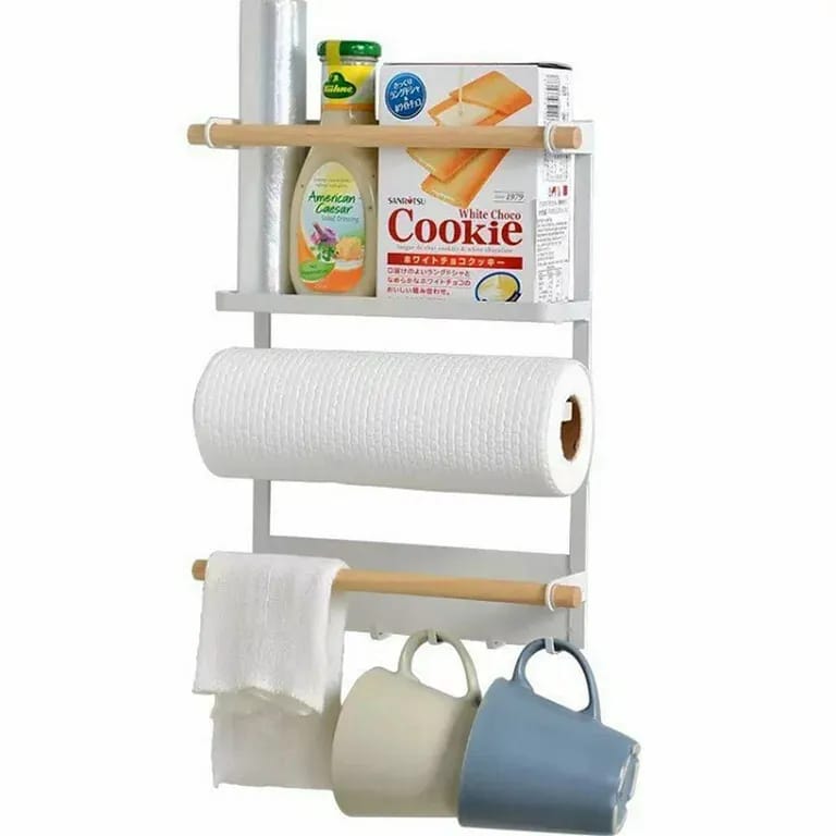 Multi-use Kitchen Organizer Holding Different Items.