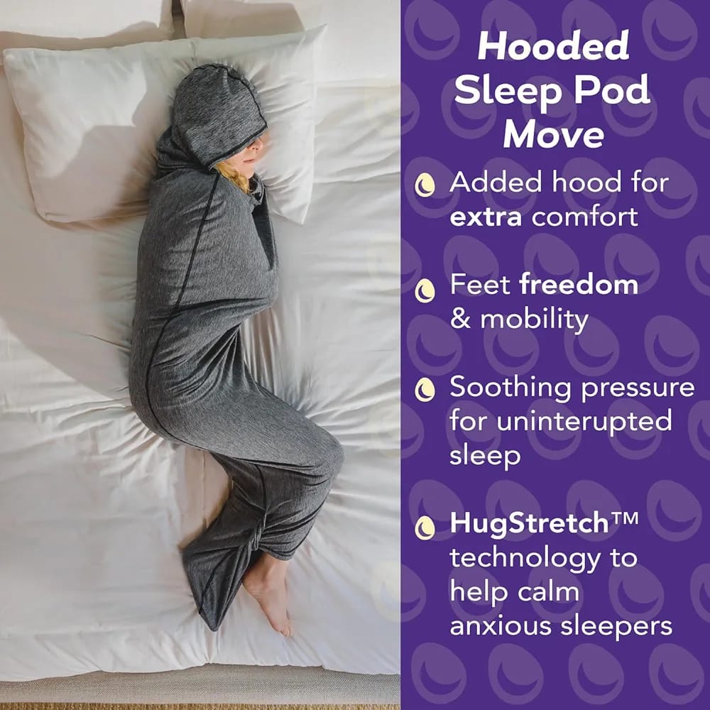 Hooded Washable Wearable Sleep Pod.