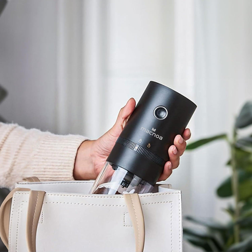 Macnoa Coffee Grinder ‐ Burr Grinder with Adjustable Grind Size Macnoa Coffee Grinder ‐ Burr Grinder with Adjustable Grind Size