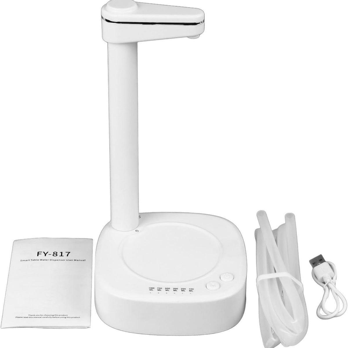 package includes of desktop water pump