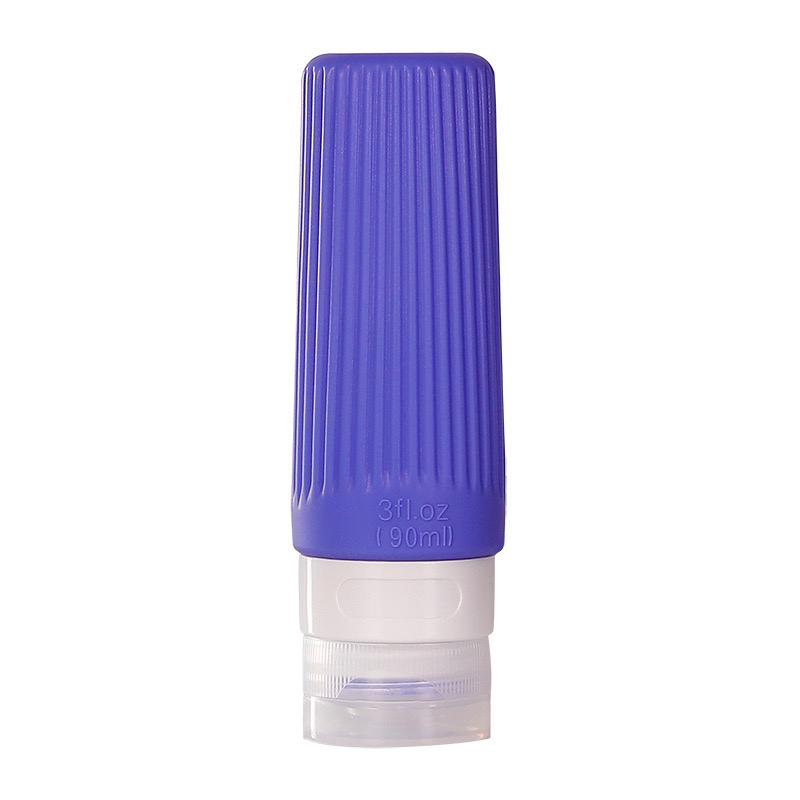 Purple Travel Toiletry Bottle.