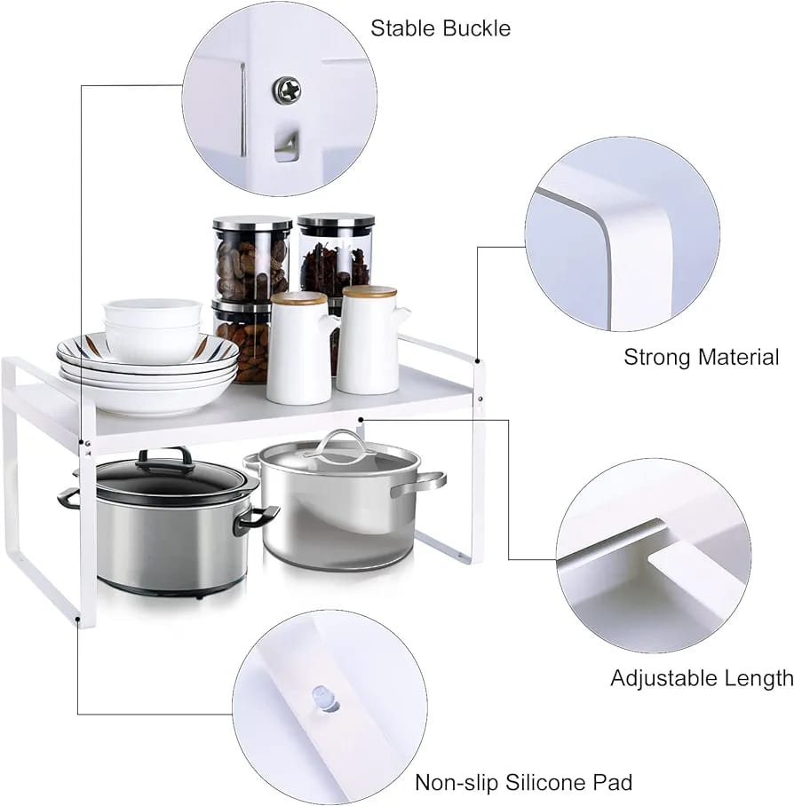Parts of Kitchen Storage Rack.