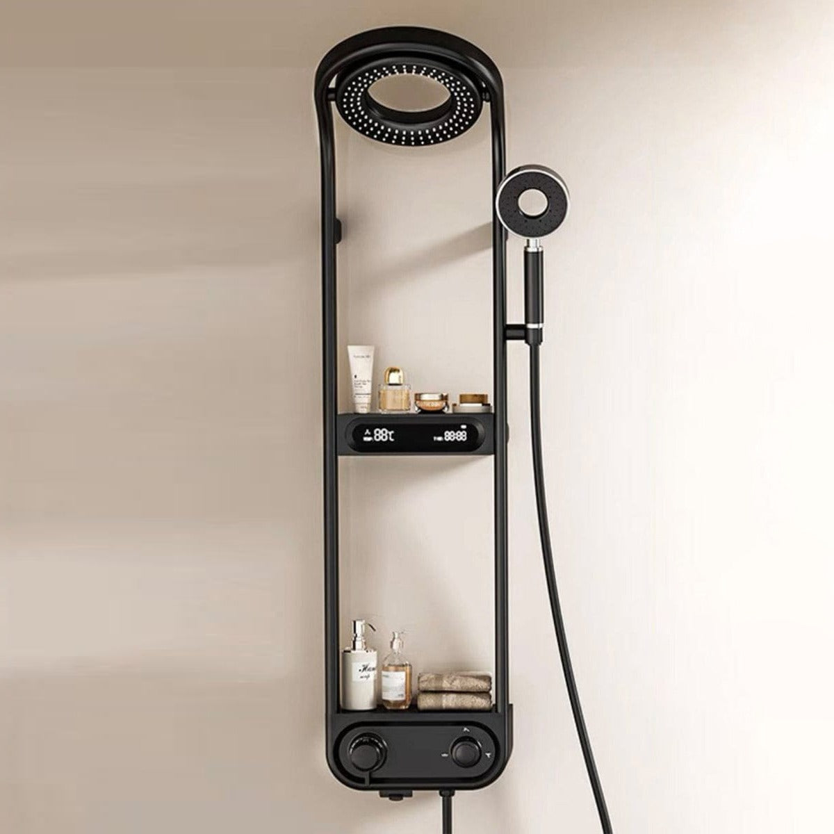 Rain Shower Faucet Set.