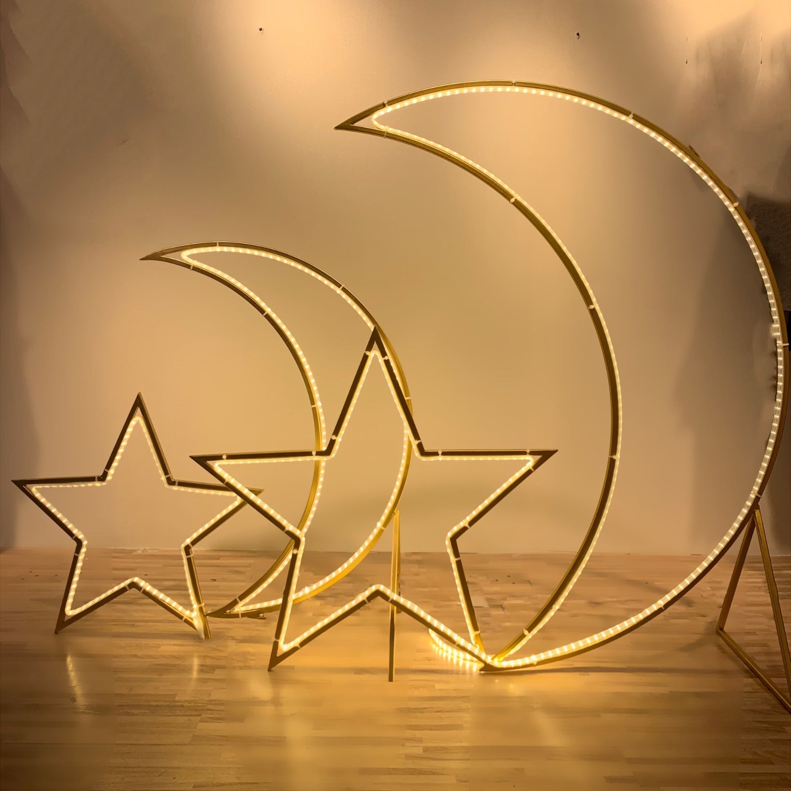 star & moon ramadan decor