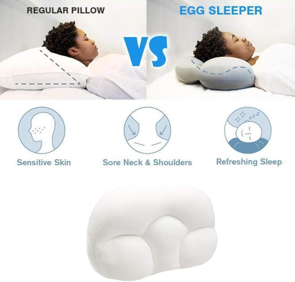 regular pillow vs egg pillow