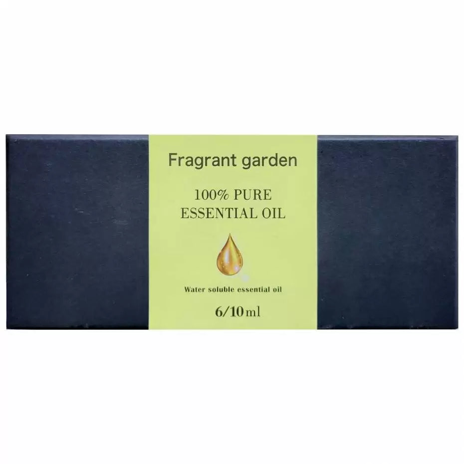 Fragrant Garden Assorted Essential Oil Perfumes, Box of 6 Pcs