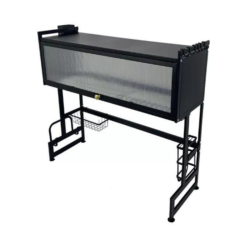 sink disk rack storage cabinet
