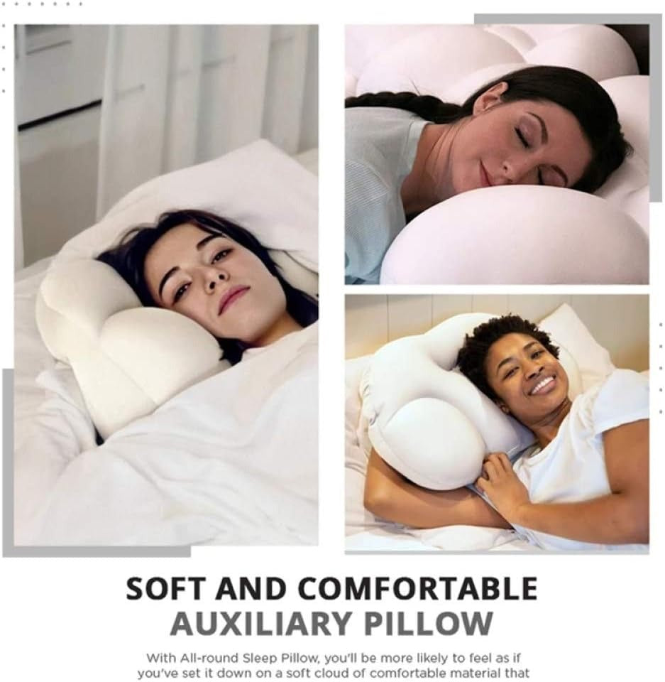 All-Round Sleep Pillow Egg Sleeper Memory Soft Orthopedic Neck