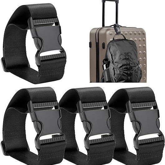 Travel Belt For Luggage Stylish And Adjustable Add A Bag | INDIA Travel Belt For Luggage Stylish And Adjustable Add A Bag | INDIA