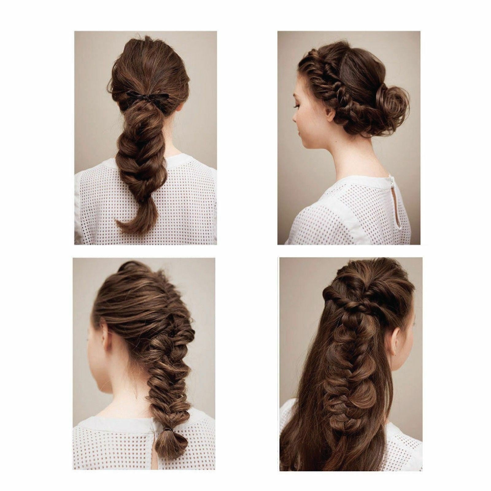 differently styled hair using Hair Braiding Tool