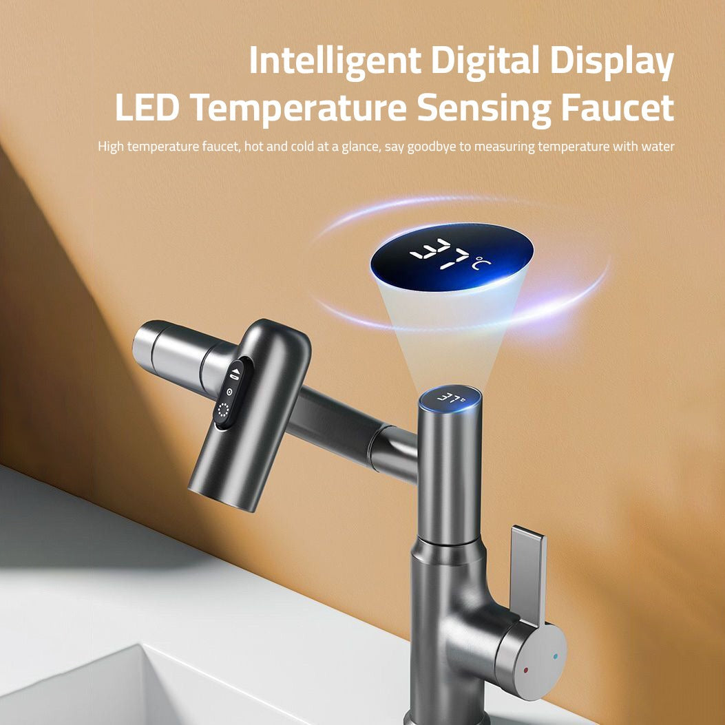 Digital Display LED Basin Faucet.