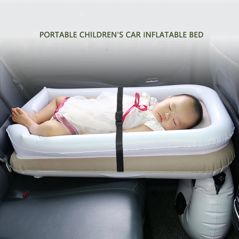 portable children's car inflatable bed
