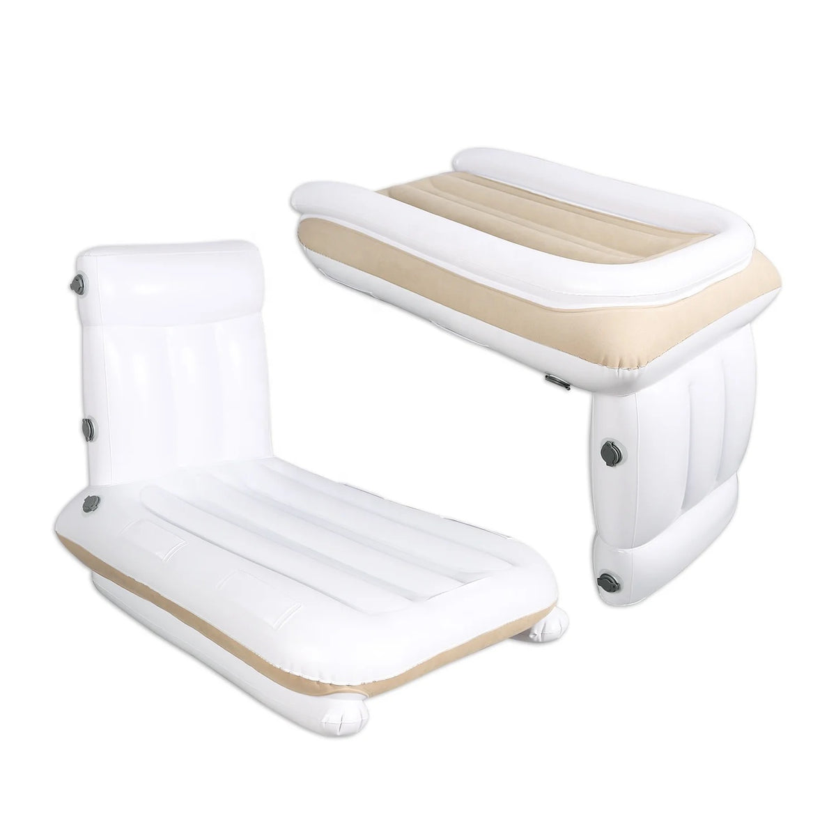 upward or downward any way possible to use the air bed