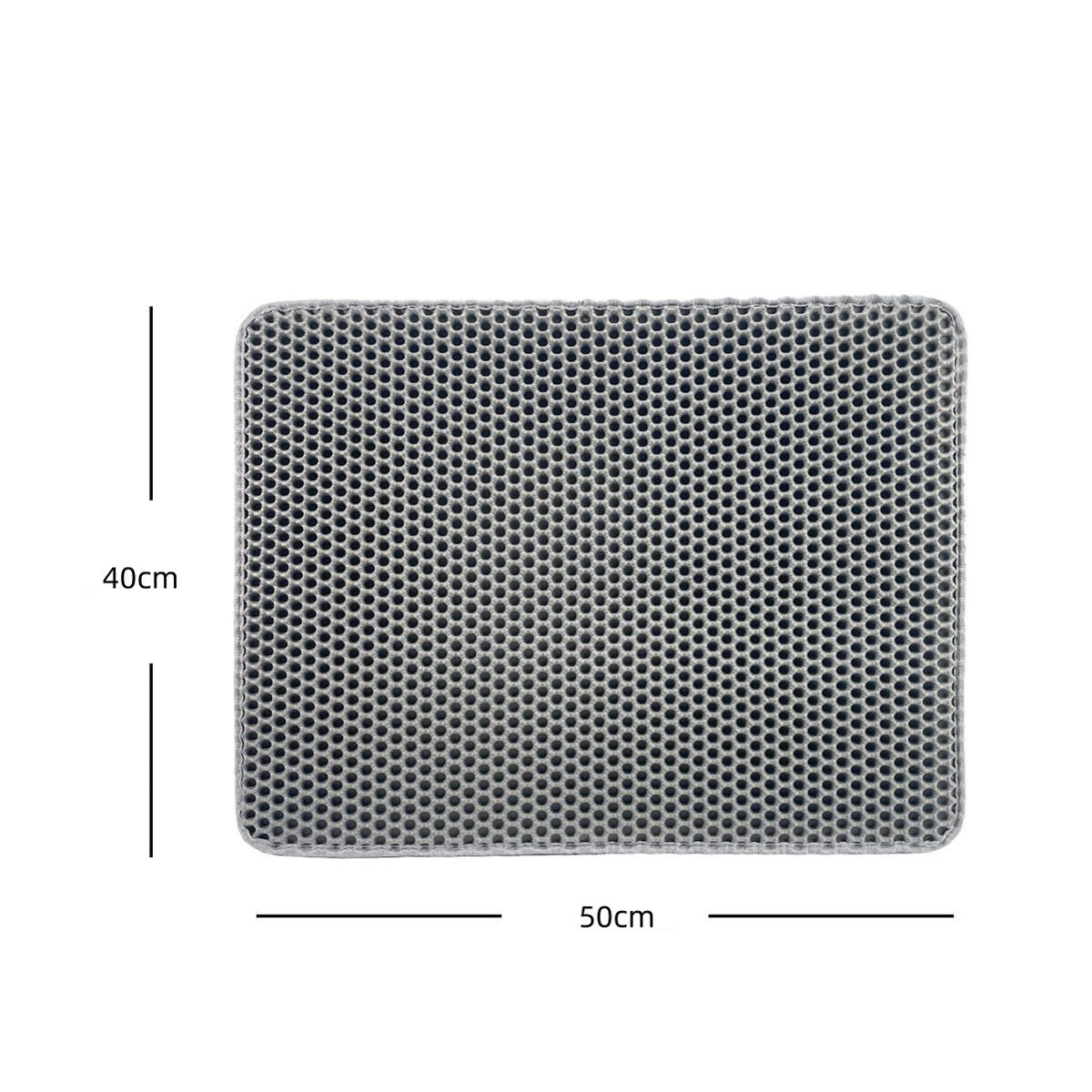 Cat Litter Tray Mat with Size.