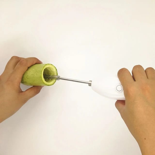 Kousa Mahshi Vegetable Digger - Lebanese Zucchini Corer, Electric Vegetable Coring Machine Kousa Mahshi Vegetable Digger - Lebanese Zucchini Corer, Electric Vegetable Coring Machine