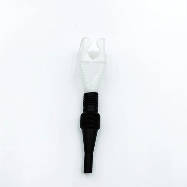 Portable Fuel Funnel in White Color.