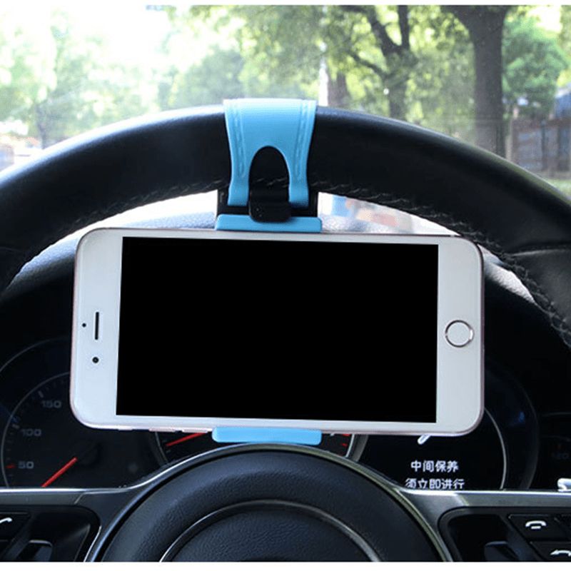 Universal Car Steering Wheel Phone Socket Holder