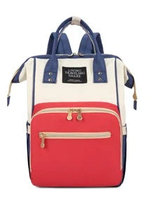 Red diaper best sale bag backpack