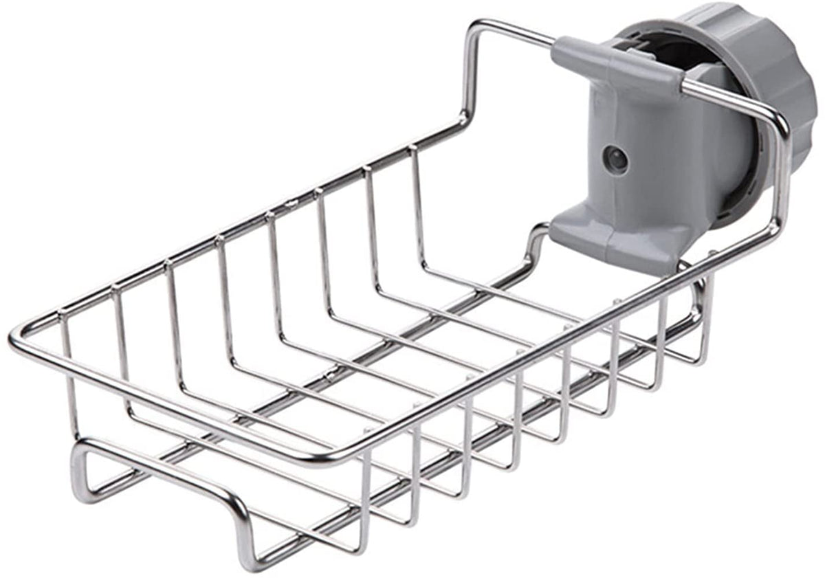 Sponge Holder Sink Organizer Drainer Faucet Hanging Storage Rack