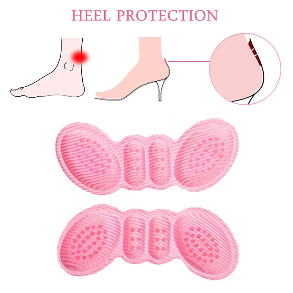 Heel Pads Anti-Slip Cushioning High Heel with heel protector