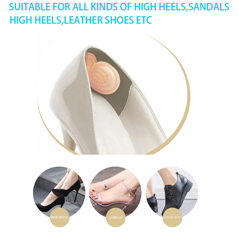 Heel Pads Anti-Slip Cushioning High Heel Comfortable Protector suitable for all kinds of heels