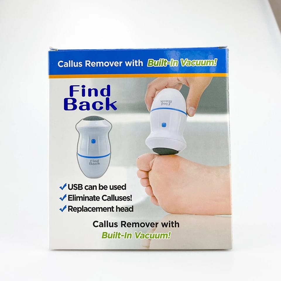 Portable Electric USB Vacuum Adsorption Foot Grinder, Foot File Pedicure, Dual-Speed Callus Remover