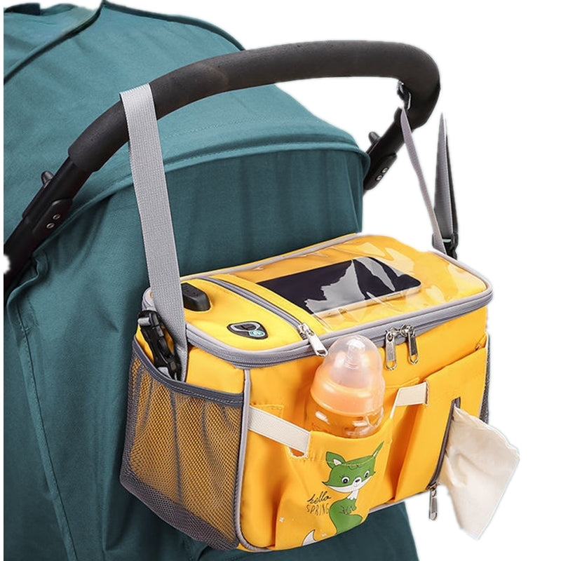 Diaper Bag Backpack Large Capacity Infant Care Organizer Stroller Bag