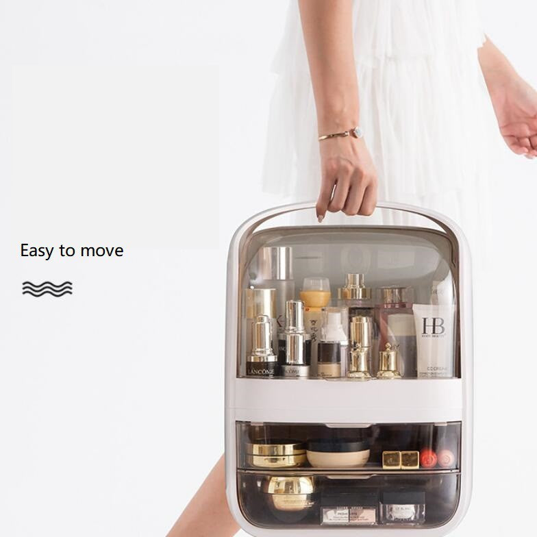 Transparent Desktop Dressing Box Cosmetic Storage Box Transparent Desktop Dressing Box Cosmetic Storage Box