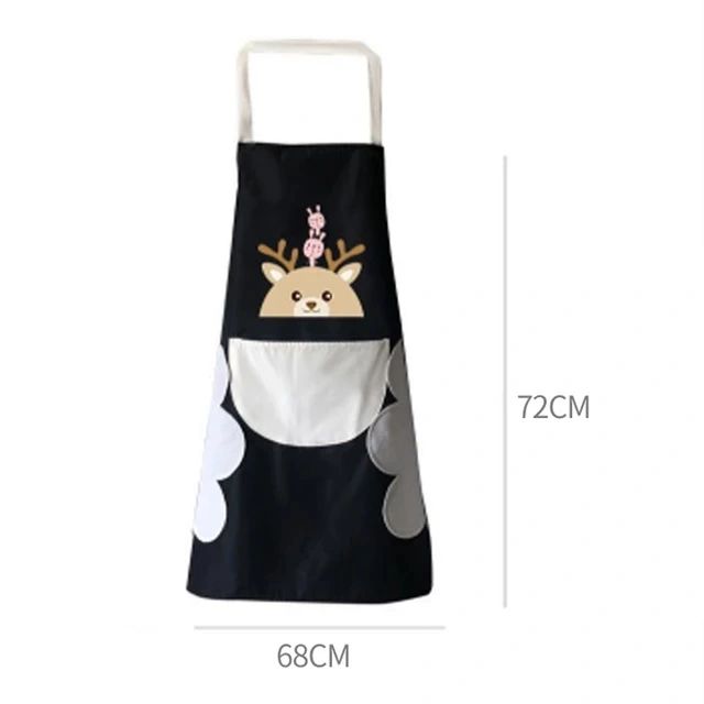 Wipeable Apron For Kitchen, Waterproof, Oilproof Wipeable Apron For Kitchen, Waterproof, Oilproof