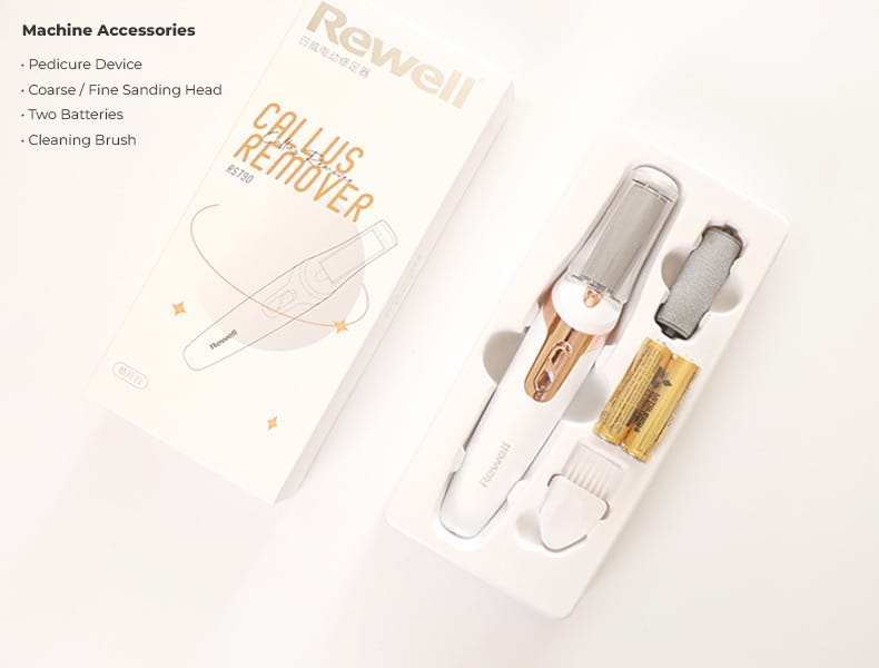 Portable Electric Pedicure Foot Callus Remover