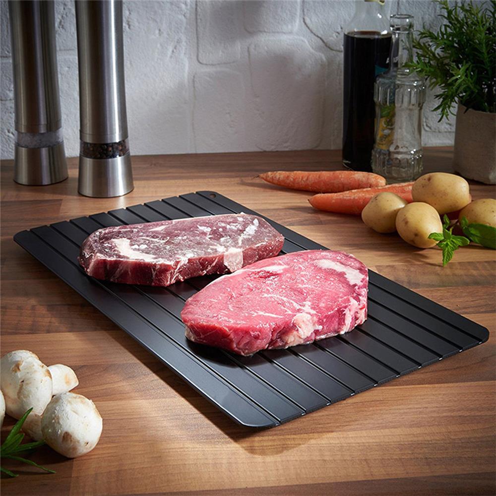 Quick Thaw Meat/Chicken/Fish Defrosting Tray Quick Thaw Meat/Chicken/Fish Defrosting Tray