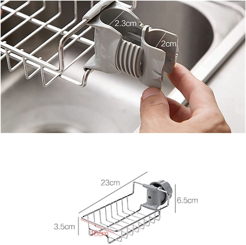 Sponge Holder Sink Organizer Drainer Faucet Hanging Storage Rack Sponge Holder Sink Organizer Drainer Faucet Hanging Storage Rack