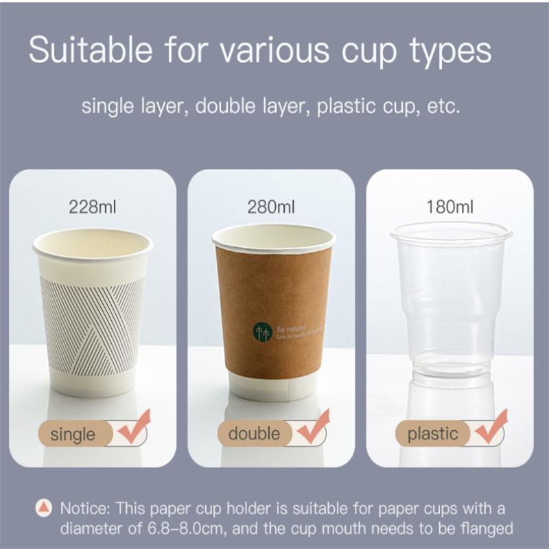 Various cup types are suitable in Wall Mounted Disposable Cup Storage