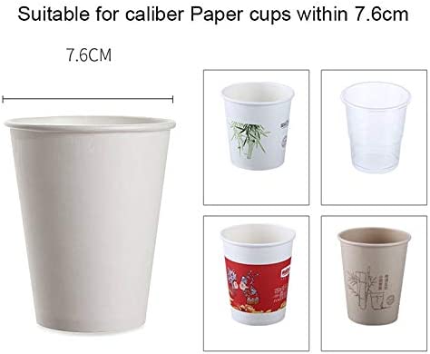  A selection of paper cups in various sizes and designs, suitable for use with the Disposable Wall Mount Paper Cup Dispenser.