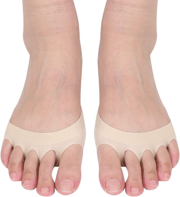 Someone is wearing Forefoot Toe Pads for Women