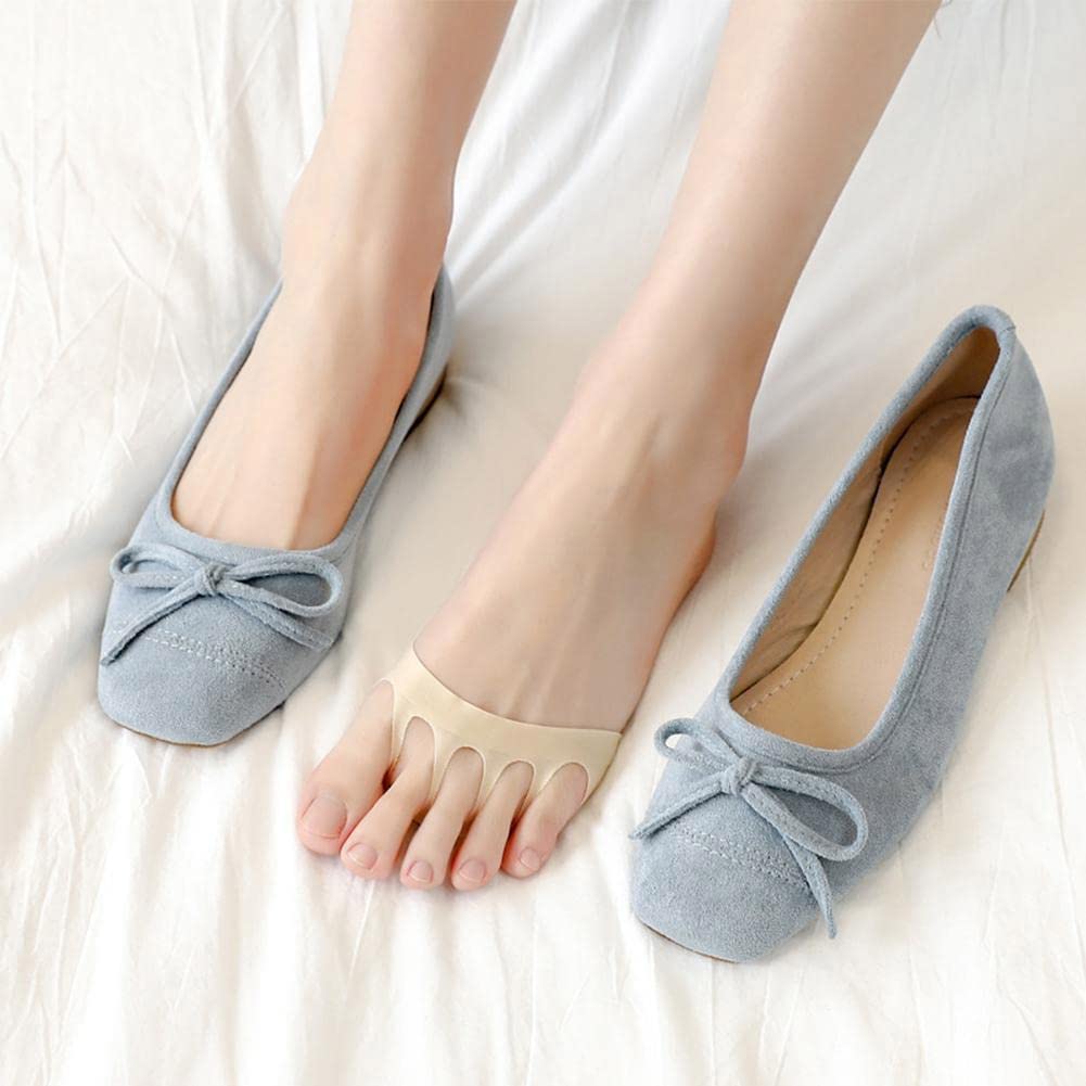  Forefoot Toe Pads for Women Beige color