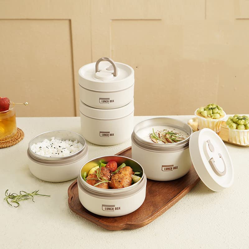 Stainless Steel Thermal Vacuum Insulated Lunch Box Set Stainless Steel Thermal Vacuum Insulated Lunch Box Set