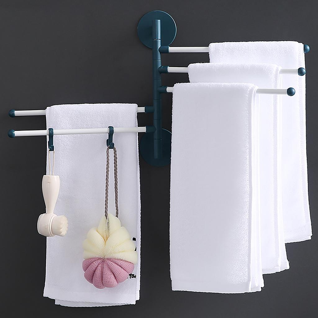 5 in 1 rotating towel rack