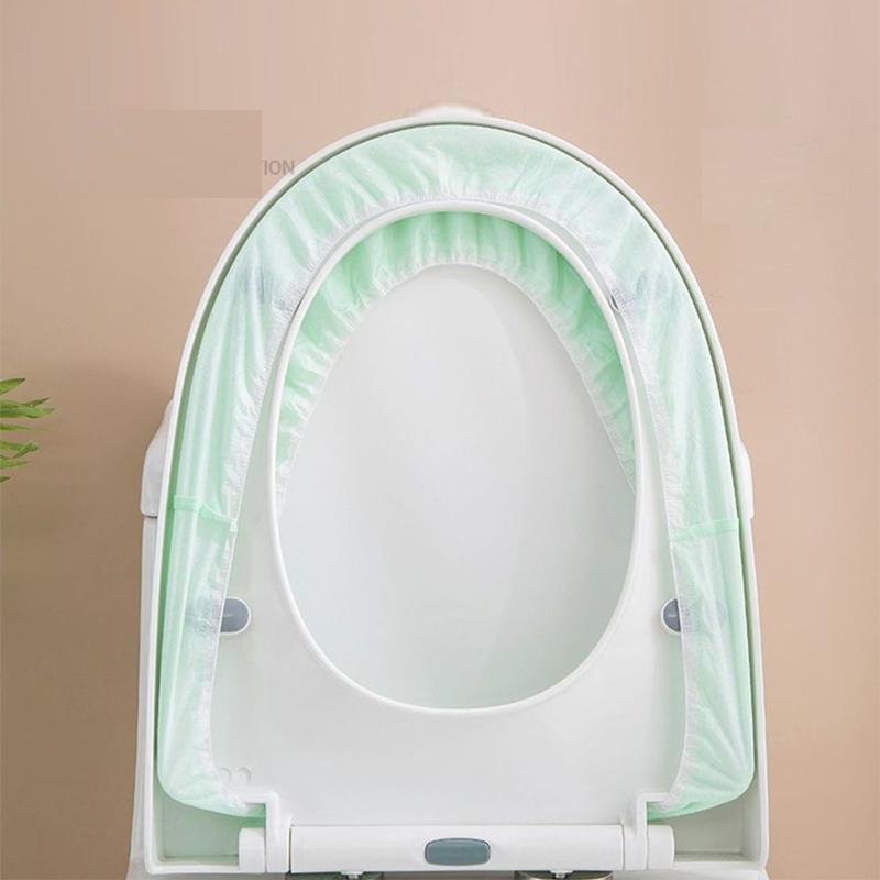 10 Pcs Disposable Waterproof Double-layer Portable Toilet Seat Cover 10 Pcs Disposable Waterproof Double-layer Portable Toilet Seat Cover