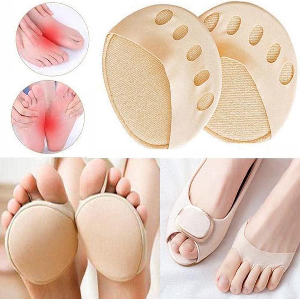 Someone is using Forefoot Toe Pads for Women